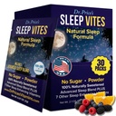Dr. Price's Vitaminen Natuurlijke Slaaphulp - Slaapsupplement - Melatonine voor Slaap - 30 Packets - Slaapmiddelen Volwassenen, Tryptofaan, Kalmeren Magnesium Poeder, Niet Drowsy Slaap Ondersteuning
