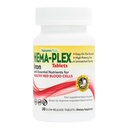 NaturesPlus Hema-Plex ijzer - 30 Slow-Release tabletten - 85 mg gecheleerd ijzer - totale bloedgezondheid - met vitamine C & Bioflavonoïden - niet genetisch gemodificeerd, vegetarisch en glutenvrij - 30 porties