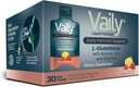 Vaily Immune Support Supplement for Adults - Liquid Glutathione Supplement 500 mg w/Acerola Vitamin C Zinc & Selenium - High Potency Antioxidant, Skin Health, Detox Every Day - 30 Single-dose Vials