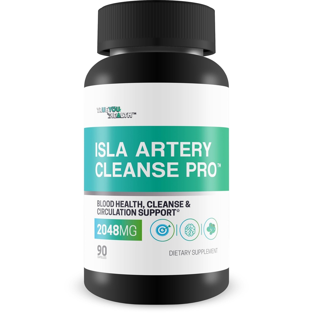 Isla Artery Cleanse Pro - Vein and Artery Cleanse Support - Our Best Blood Cleanse - Artery & Heart Healthy Support - Island Artery & Cleanse Support - Natural Island Cleanse Heart Healthy Solution