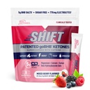 Real Ketones BHB Exogene Ketones Drink Mix Packets Keto Electrolytes Powder Packets No Sugar with 4 Main Fasting Electrolytes Plus Hydrating Patented Keto BHB - 30 Tel gemengde Berry Cafeine