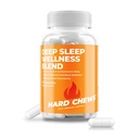 Deep Sleep Wellness Blend (60ct) - Natural Sleep Support for Men w/L-Theanine, Melatonin, Magnesium Glycinate, L-Tryptophan, GABA, Ashwagandha and 5-HTP - Restful, Restorative Sleep Aid