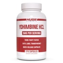 Suppléments énormes Yohimbine HCl 5mg, Testé par une tierce partie, Fat Loss & Energy Support, Formule de performance avancée pour la recomposition du corps - 270 gélules