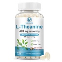L-Theanine 400mg with Magnesium Glycinate, 150 Softgels Extra Strength with MCT Oil for Calm, Relaxation & Focus Support - Non-GMO,Gluten & Soy-Free,75-Day Supply