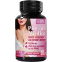 Pueraria Mirifica Capsules 2000mg Daily - Pilules d'amélioration mammaire et supplément œstrogène pour les femmes et les hommes, Pilules d'agrandissement mammaire pour les femmes et les transgenres - Enhancer mammaire de croissance mammaire