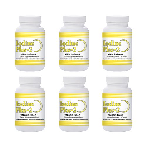 Natural Living Jodium Plus voor lage schildklier 6 flessen