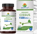 Brieofood Biologique Cisus Quadrangularis 1500mg, 45 portions, végétarien, sans gluten, 90 comprimés végétariens