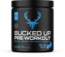 Bucked Up Pre Workout 6 Grams Citrulline, 2 Grams Beta Alanine, and 3 Other Registered trademarked Ingredients (Blue Raz)