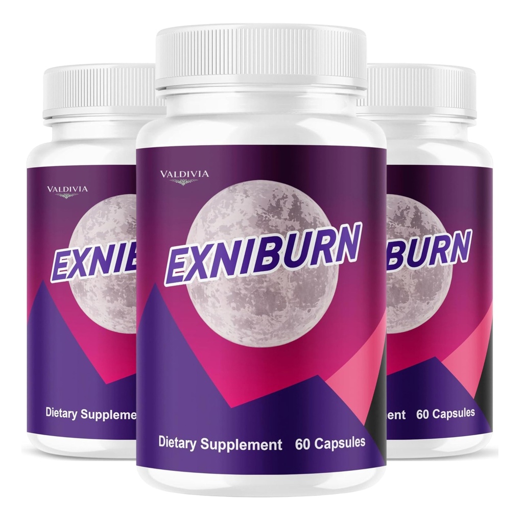 (3 Pack) Exniburn Capsules - Official Exni Burn Advanced Supplement Support - Maximum Strength, All Natural Exniburn Vitamins for Overall Health & Wellness Reviews, 180 Capsules for 3 Months