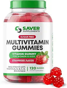 Suikervrij Multivitamine Gummies, 120 Gummy's 