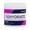 Advocare Rehydrate - Electrolyte Drink Mix - Inclusief Magnesium, Natrium, Kalium & Calcium - Antioxidant & Aminozuur Versterkt - Ondersteunt Hydratatie & Herstel - Druiven, 12,7 oz