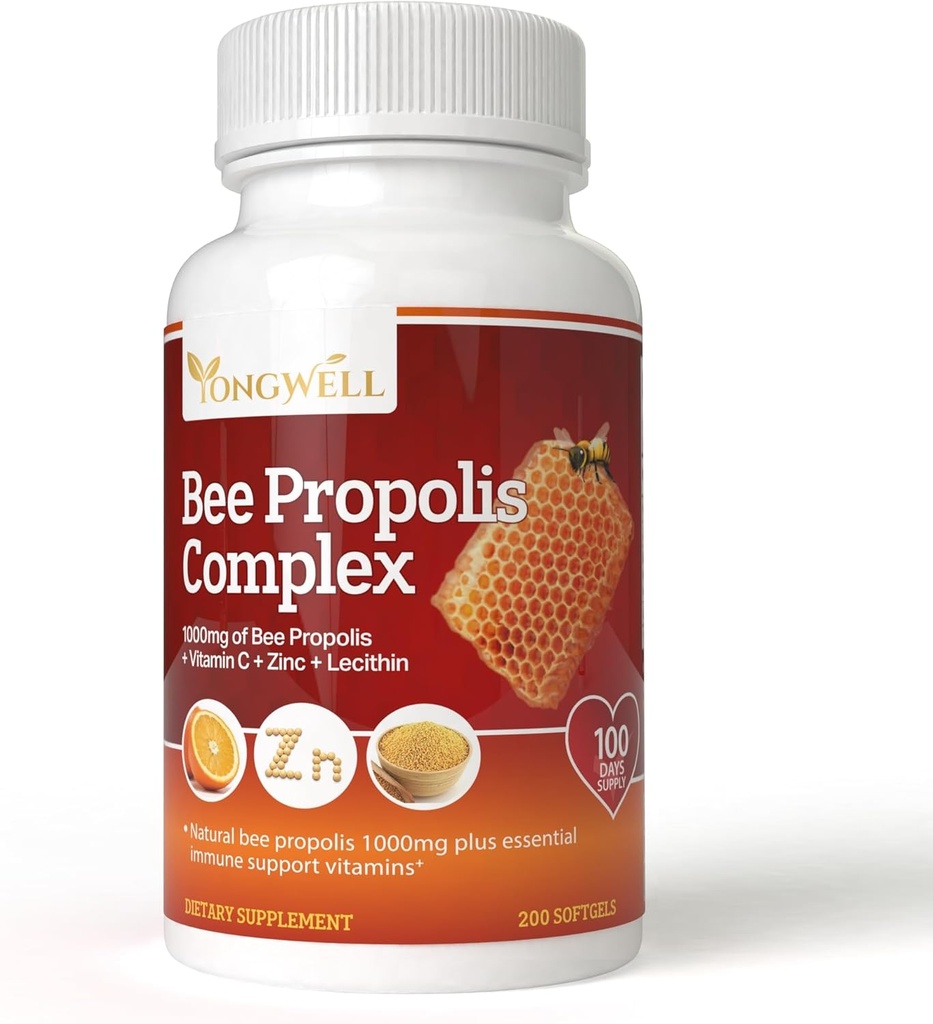 Complexe Super Bee Propolis Propolis à haute concentration (200 capsules)