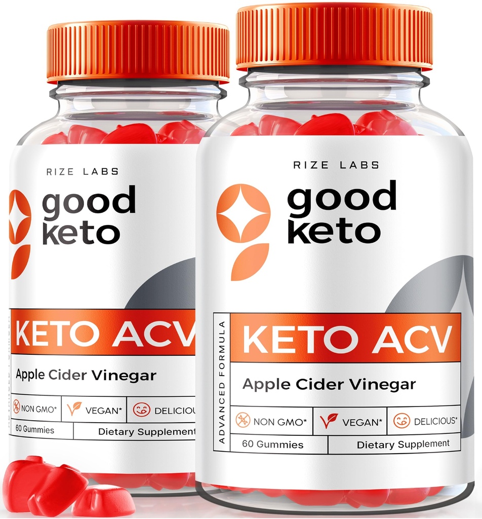 (Pack of 2 Good Keto ACV Gummies for Advanced Weight Loss, All Natural, Premium Keto Formula, Apple Cider Vinegar Supplement, Reviews (120 Gummies)