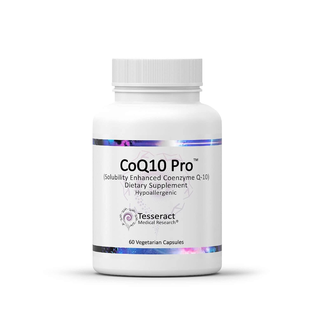 CoQ10 Pro, Co-enzym Q10 voor Heart Health, Muscle Health en Cellular Energy Production, Antioxidant Supplement voor Optimale Cardiovasculaire Gezondheidsondersteuning, Hypoallergeen, CoQ10 300mg, 60 Capsules