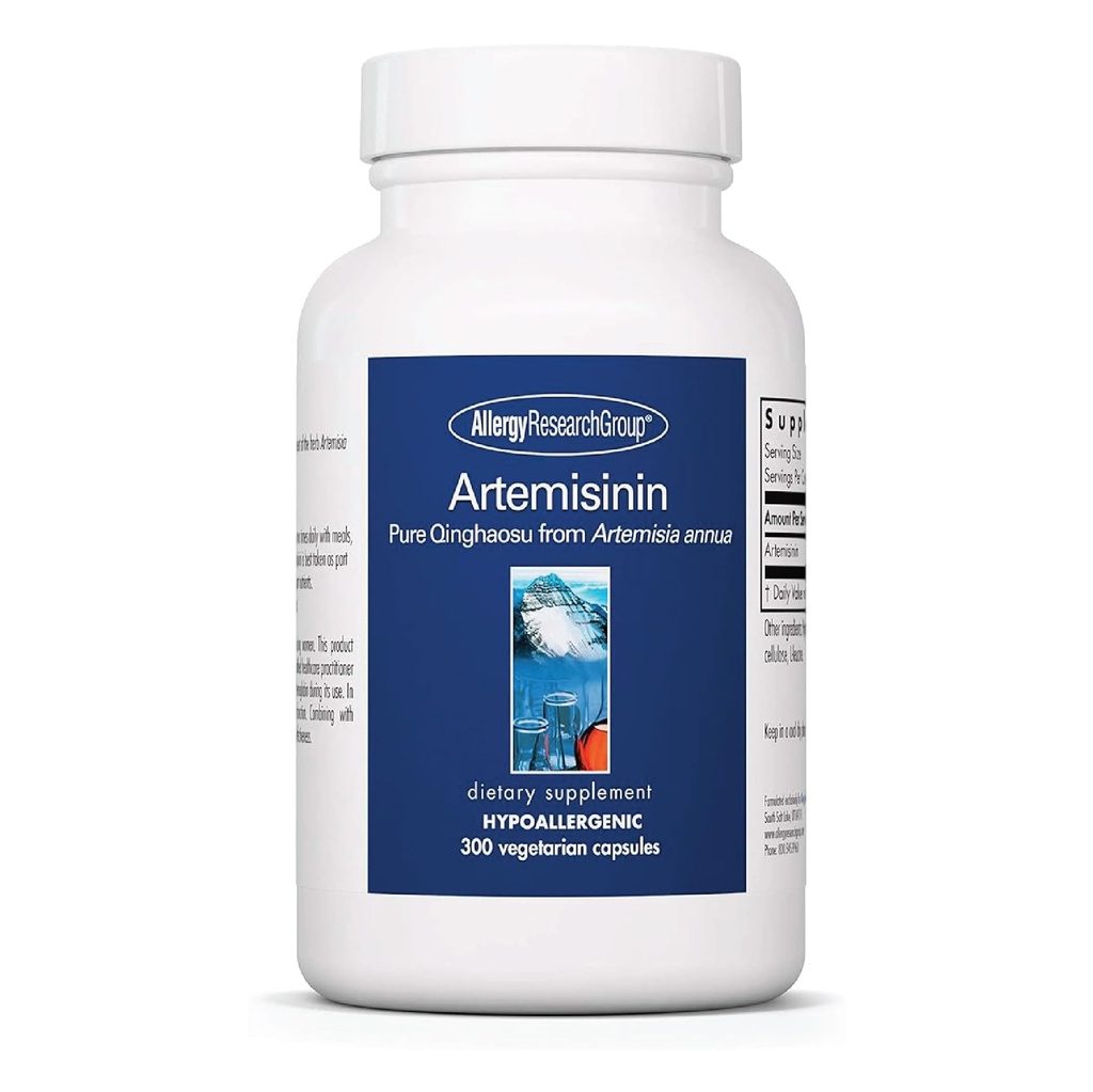 ARG Artemisinin - Delivers 200 mg Concentrated Sweet Wormwood Extract per Serving - Supports Immune and Digestive Health - Hypoallergenic & Vegetarian - 150 Servings - 300 Capsules