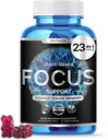Python Focus - Nootropic Brain Supplement - Boost Memory, Concentration & Cognitive Function - 60 Vegan Chews with Lions Mane, Lutein & AREDS 2 Vitamins