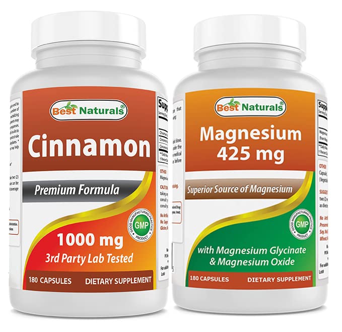 Kaneel 1000 mg & Magnesium Glycinate 425 mg