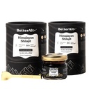 Better Alt Pure Himalayan Shilajit Resin Pack de 2 services d'or de haute puissance de grade 150 pour stimuler l'énergie et le soutien immunitaire, 85+ Trace Minerals, 75%+ Fulvic Acid, avec rapport de test de laboratoire,400 mg