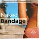 Naked Bandage - Keep Cuts Scrapes Burns & Tattoos Moist - Ademend & transparant - Monitor Healing - Pain Free Removal - Water & Sweat Resistant - Seals Out Dirt - (4) 4in x 4in Sheets
