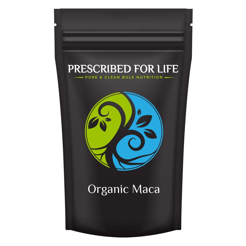 Prescribed For Life Organic Maca Root Powder | All Natural Maca Powder to Support Health and Wellness | Vegan, Gluten Free, Non GMO | Lepidium meyenii (12 oz / 340 g)