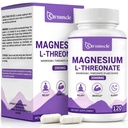 Magnesium L-Threonate Supplement | 2000mg High Absorption Magnesium Supplement for Daily Magnesium Support | Muscle, Relaxation, Bone Health & Energy| Vegetarian Friendly, Gluten Free, 120 Capsules