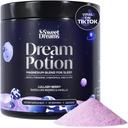 SweetDreams Dream Potion Slaap Support Blend with Magnesium Glycinate, Glycine, L-Theanine & Kamille - Sugar Free Blueberry Flavor (30 Servers)