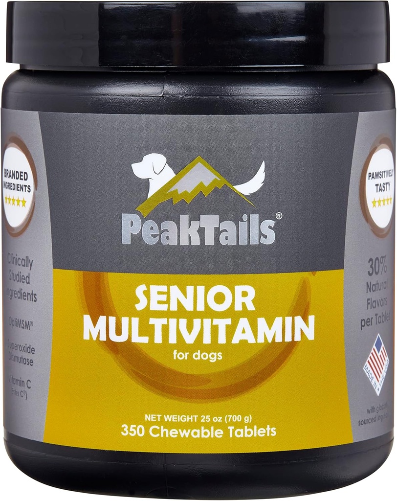 Senior Multivitamine voor honden 
