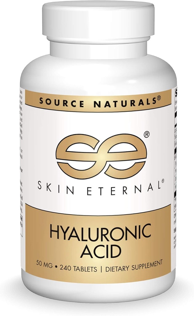 Bron Naturals Huid Eternal Hyaluronic Acid, 50 mg - 240 tabletten