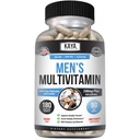 Kaya Naturals Multivitamine pour hommes - Multivitamine de la prostate pour hommes - Supplément quotidien multiminéral - Pills pour hommes - Soutient une prostate saine - Vitamines para Humbres - 180 Capsules de Veggie