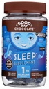 Good Day Dark Chocolate Melatonine voor volwassenen [ 80 Tel] - Fair Trade Non-GMO Dark Milk Chocolate met kamille en Melatonine 1 mg - Volwassen Melatonine, Volwassen Natuurlijke Slaaphulp Supplement