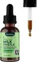 Dier Essentials Melkdistel voor honden en katten - Ondersteuning van de lever Gezondheid, Kruidenextract, leververzorgingssupplement, biologische vloeibare druppels - 1 FL Oz
