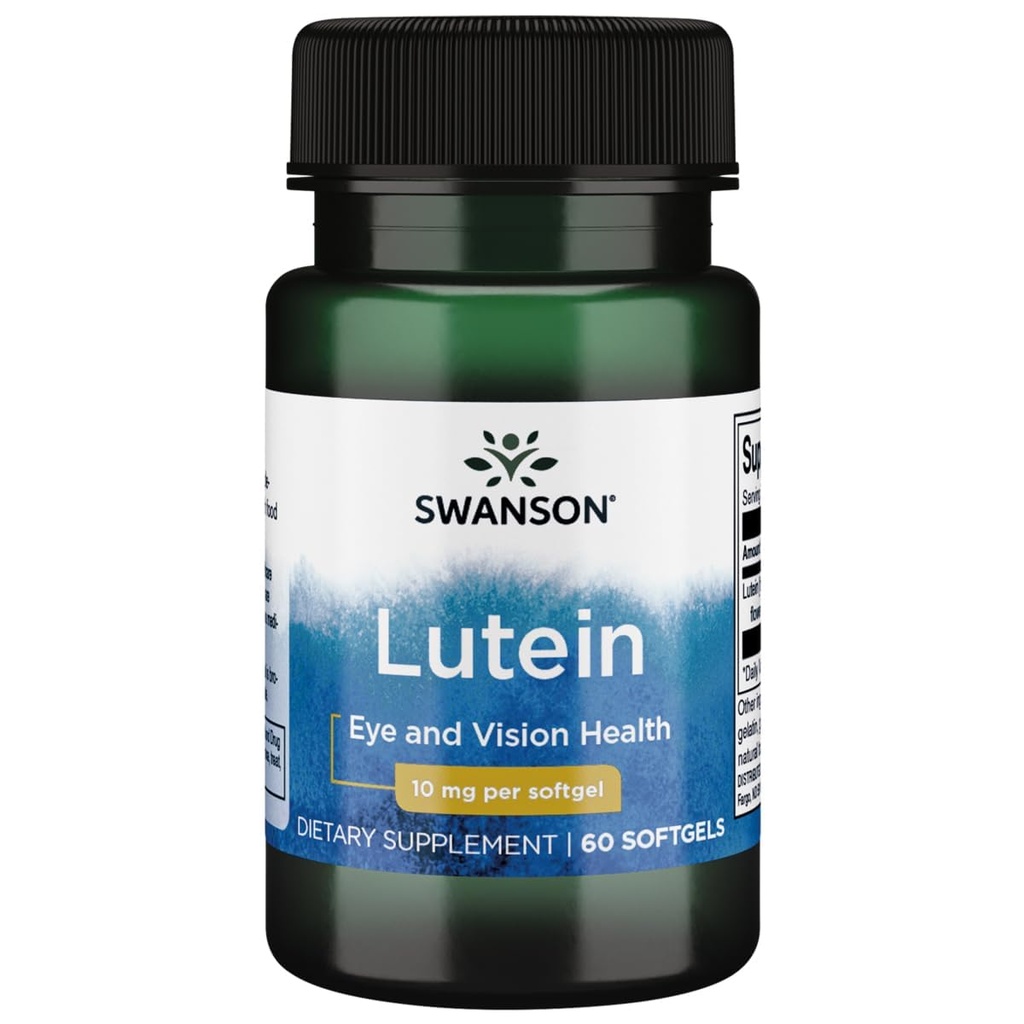 Swanson Lutein 10 Milligrammen 60 Sgels