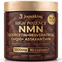 NMN Supplement 1200mg Pure - Liposomal NMN Booster for NAD+ Supplement, Supports Cellular Energy & NAD+ Levels (90 Capsules)