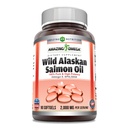 Amazing Omega Wild Alaska Salmon Oil 2000mg Per Serving Softgels Supplement (90)