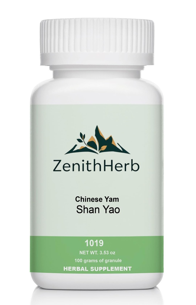 Chinese Yam, Shan Yao, Herbal Supplement, Granule Form, 100 Grams/Bottle