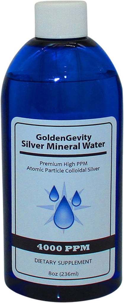 4000 PPM Bioactive Atomic Closure Silver, 8 oz 