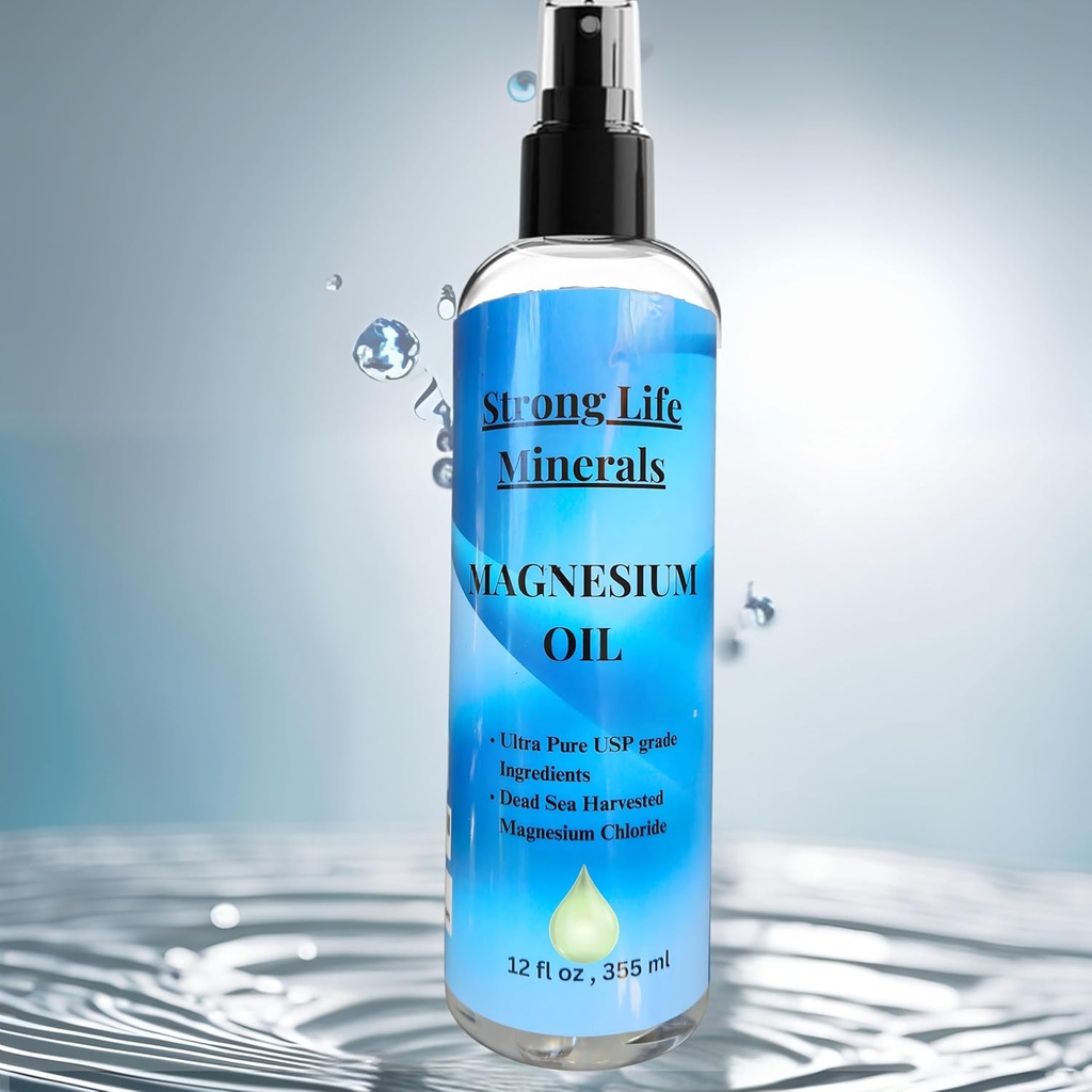 De Power Extra Strength Magnesium Body Spray 100% Organic Made in USA Vergelijk met zeven mineralen en oude mineralen. De kracht van Magnesium kan je leven veranderen.