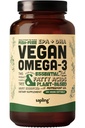 Vegan Omega 3-supplement - DHA & EPA vetzuren op basis van planten - Carrageenvrij, alternatief voor visolie, ondersteunt hart, hersenen, gezamenlijke gezondheid - duurzaam opgewekte algen, visolie vrij - 180 Softgels