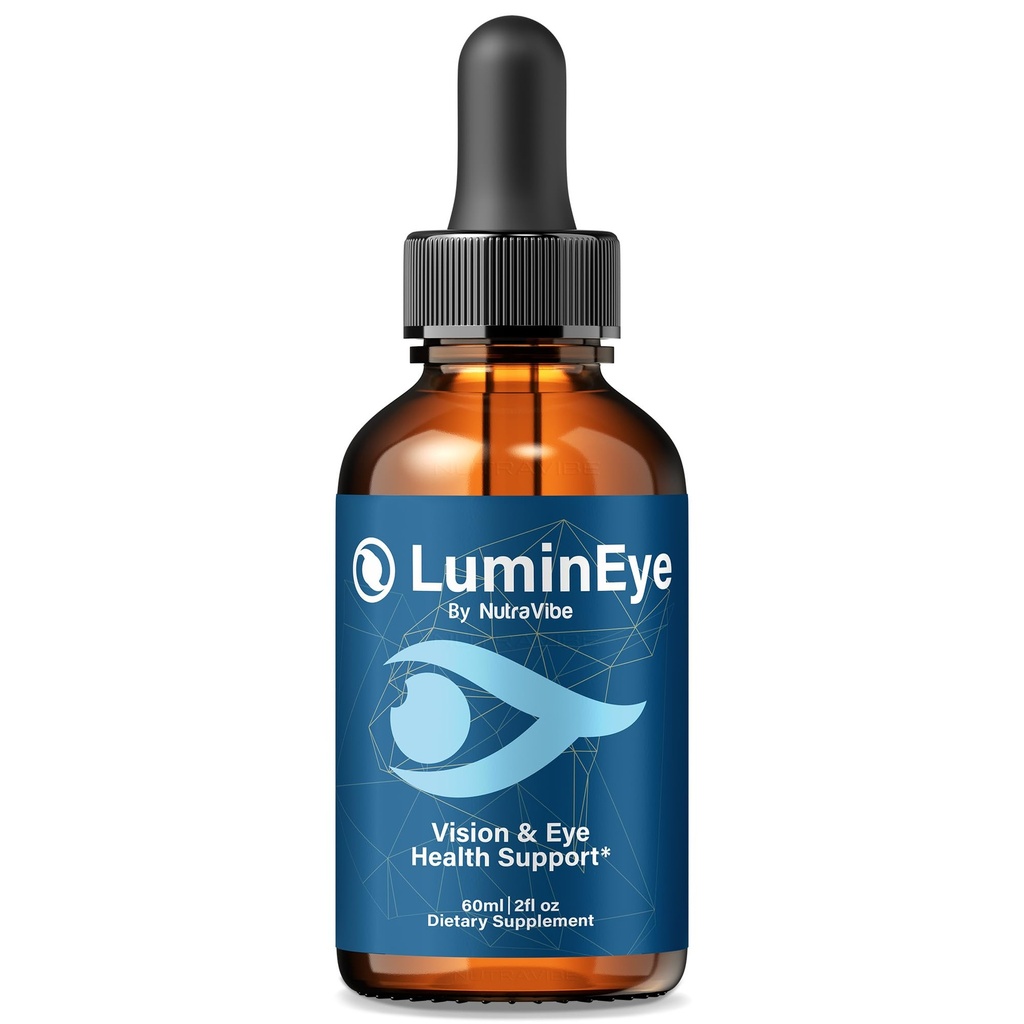 LuminEye – Official Lumin Eye Nano Formula Sublingual Drops with Natural Ingredients – Oral Supplement for Vision Clarity, Floaters & Gentle Eye Care | Not Direct-to-Eye (30 Servings)