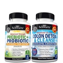Advanced Strength Pre and Probiotics Supplement with Digestive Enzymes (1 Month Supply) Plus 15 Day Cleanse for Colon and Gut Health