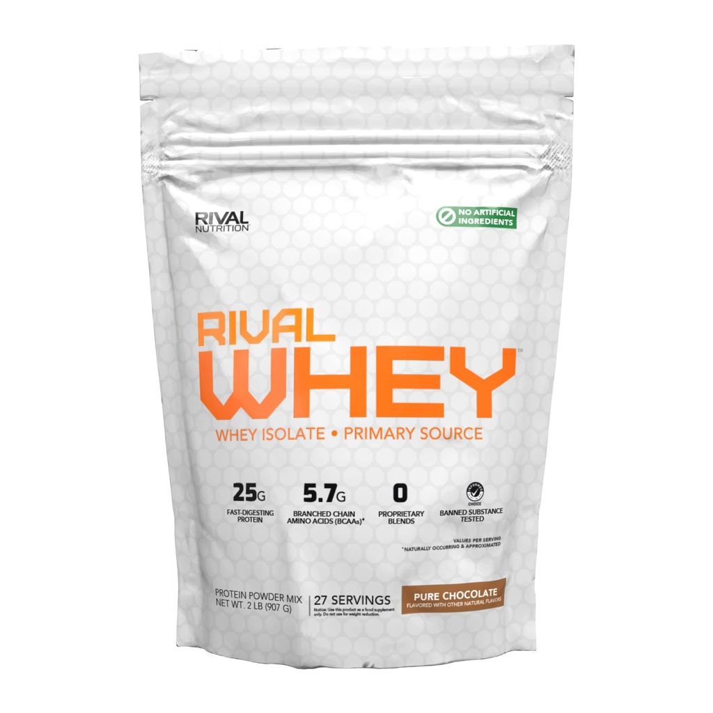 Naturally Flavored Rival Whey - Pure Chocolate 2lb