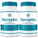 (2 Pack) Nervetin Capsules – Natural Nerve Health & Relaxation Support Supplement, Daily Wellness Formula for Calm, Comfort & Routine Balance, Easy-to-Swallow Pills, Non-Habit Forming (120 Capsules)