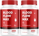 LIVORKA (2 packs de débit sanguin Max, capsules de débit sanguin Max, soutien sanguin Max, BloodFlow Max, capsules de débit sanguin pour le mieux-être général, pilules de débit sanguin Max, 60 capsules pendant 2 mois