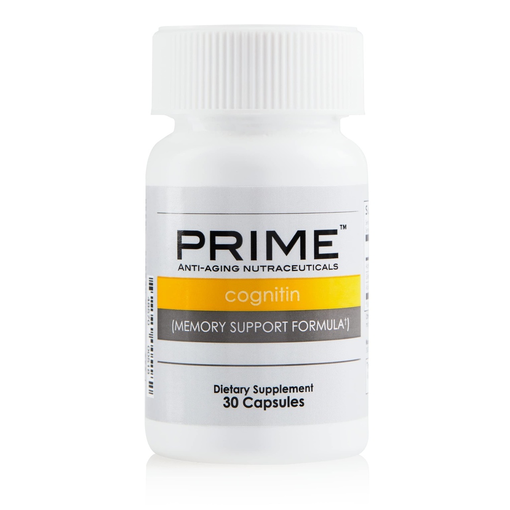 PRIME - Cognitin Memory Support Formula, Improves Memory, Helps Maintain Normal Brain Physiology, Supports Overall Cognitive Performance, Market America (30 Servings)