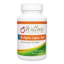 Wellnessbronnen R Alpha Lipoïnezuur RALA supplement - 90 capsules - gestabiliseerd R-lipoïnezuur met bio-verbeterde Na-RALA voor maximale biologische beschikbaarheid - R-Ala non-GMO en glutenvrij