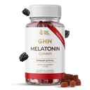 Vegan Melatonin Gummies for Adults – 2 mg Pectin-Based Gummy Melatonin Supplement – Natural Blackberry Flavor – Non-GMO, Gluten-Free, Gelatin-Free, Soy-Free – 60 Count