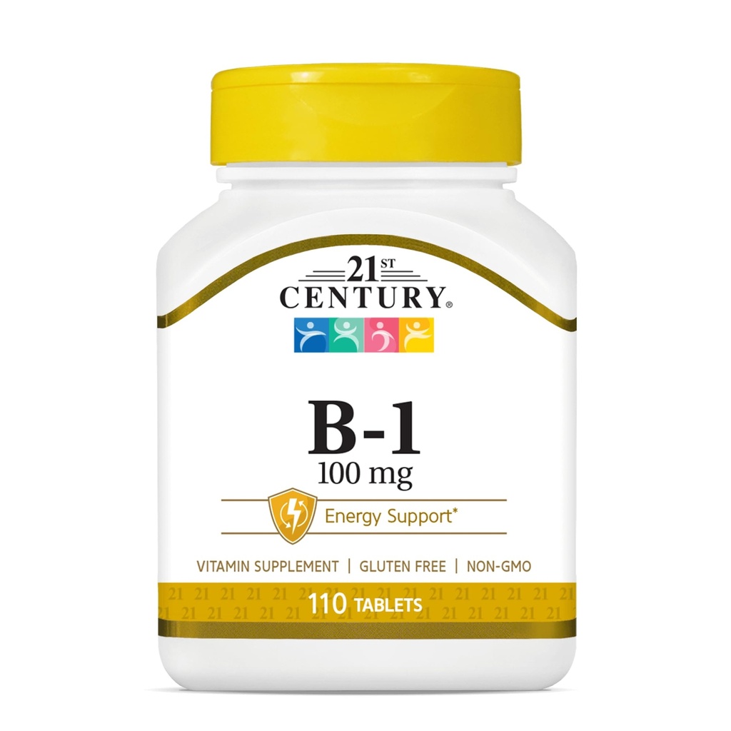 21ème siècle VITAMIN B-1 100mg 110 TABS