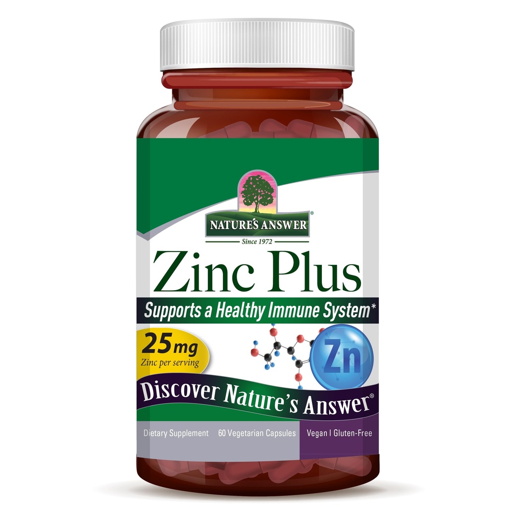 Zink Plus + Vitaminen voor volwassenen - 25 mg Immuun Ondersteuning met B6 60 Veg Capsules - Veganistisch, Glutenvrij, Wruelty-vrij Zink Piclonaat 