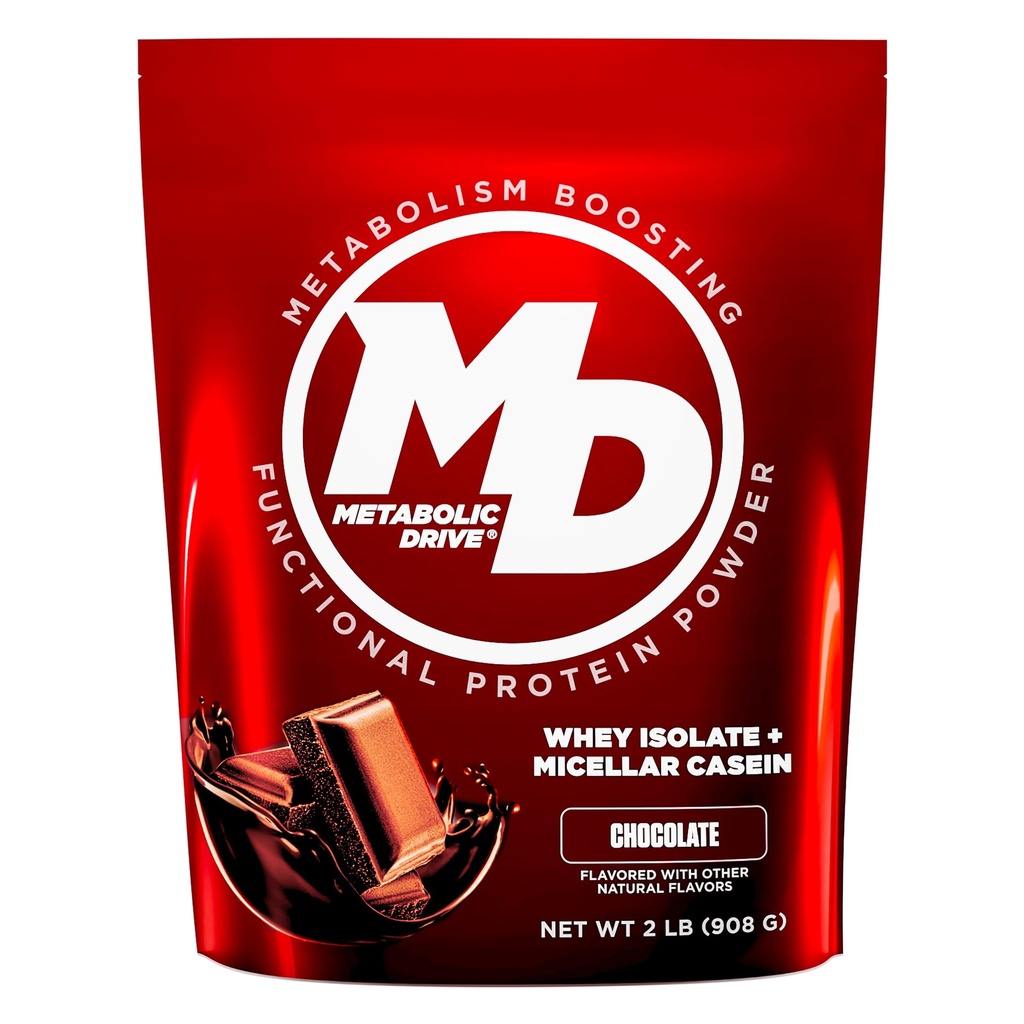 Biotest Metabolic Drive Protein - Low-Carb Flavor-Bomb, 20 Servers - Wei Isolaat + Micellar Caseïne - Signature Chocolate