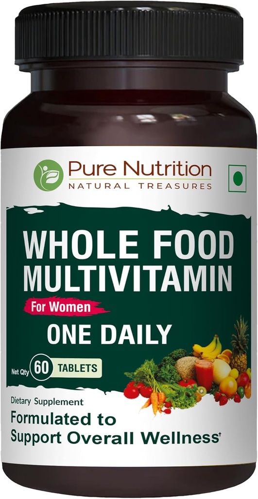Pure Nutrition Volle voeding Multivitamine voor vrouwen 